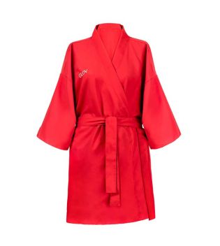 GLOV - Ultra Absorbent Terry Robe Kimono Style - Red