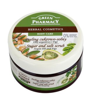 Green Pharmacy - Body scrub - Argan and figs