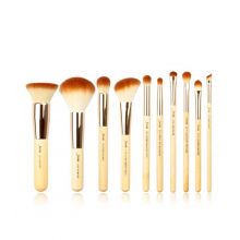 Jessup Beauty - 10 piece brush set - T136: Bamboo