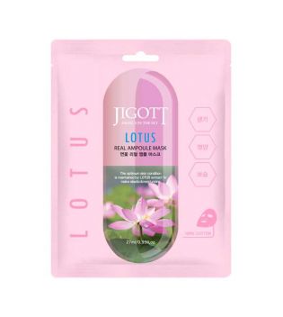 Jigott - Face mask with lotus flower extract