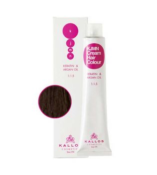 Kallos Cosmetics - Hair dye - 4.0: Medium Brown