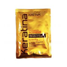 Kativa - Intensive nourishing treatment mask Keratina - Travel format