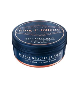 King C. Gillette - Soft Beard Balm with Cocoa Butter
