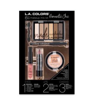 L.A Colors - 6 Piece Makeup Set - Romantic Chic