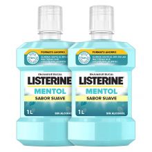 Listerine - Duplo Menthol Mouthwash Mild Flavor 1000ml