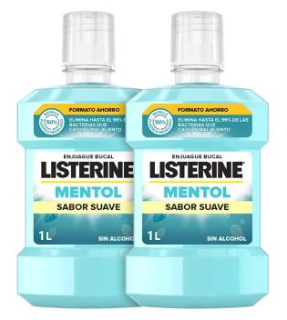 Listerine - Duplo Menthol Mouthwash Mild Flavor 1000ml