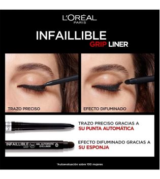 Loreal Paris - Automatic Eyeliner Infaillible Grip Gel - 003: Taupe Grey
