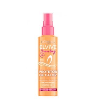 Loreal Paris - Heat protective nourishing spray with vitamin B13 and castor oil Elvive Dream Long