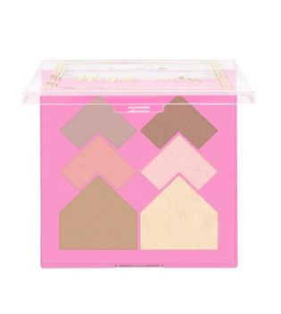 Lovely - Eyeshadow and face palette Hey Beauty