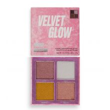 Makeup Obsession - Velvet Glow Highlighter Palette