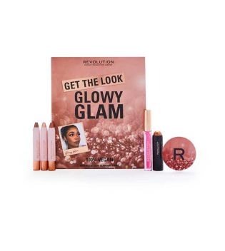 Revolution - Get The Look Makeup Set - Glowy Glam