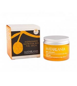 Matarrania - 100% Bio nourishing moisturizing facial cream - Dry skin