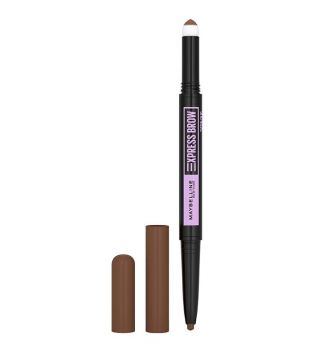 Maybelline - Eyebrow pencil Brow satin Duo - 025: Brunette