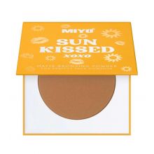 Miyo - Powder Bronzer Sun Kissed - 01: Warm Bronze