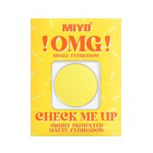 Miyo - *OMG!* - Check Me Up Matte Eyeshadow - 10: Sunflower