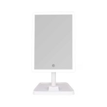 MQBeauty - Rechargeable Vanity Mirror with Dimmable LED Lighting - White