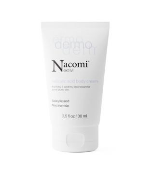 Nacomi - *Dermo* - Salicylic Acid purifying body cream - Acne-prone skin