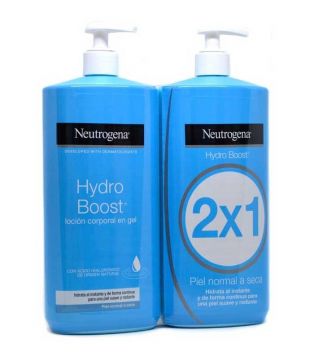 Neutrogena - Hydro Boost Pack 2 gel body lotions - Normal to dry skin