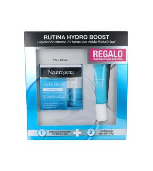 Neutrogena - 24h Intense Hydration gel cream and contour facial pack - Dry skin