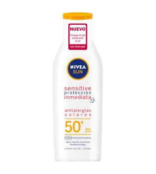 Nivea Sun - Solar anti-allergy sun milk Sensitive - SPF50: Very High