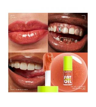 Nyx Professional Makeup - Lip Oil Fat Oil Lip Drip - Follow Back