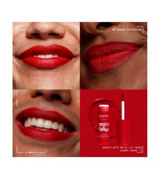 Nyx Professional Makeup - Liquid Lipstick Smooth Whip Matte Lip Cream - 13: Cherry Crème