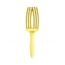 Olivia Garden - *It's a 90's Party* - Hairbrush Fingerbrush Medium - Sweed Lemonade