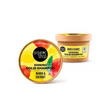 Organic Shop - Solid shine effect shampoo - Mango and coconut