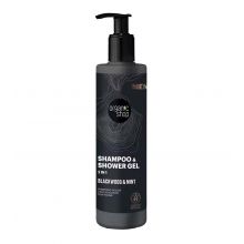 Organic Shop - Shampoo and shower gel 2 in 1 for men - Oak bark and mint