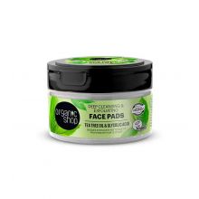 Organic Shop - Deep Cleansing Exfoliating Facial Discs - Tea Tree Oil & Glycolic Acid