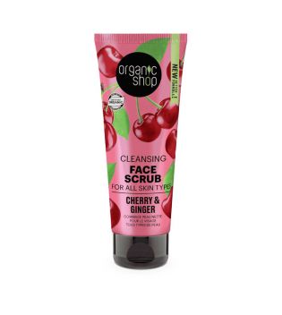 Organic Shop - Cleansing Facial Peeling - Ginger and Cherry