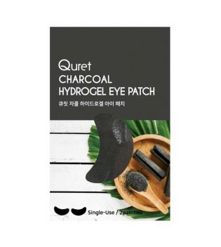 Quret - Hydrogel eye contour patches - Charcoal