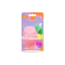 Real Techniques - *Hyperbrights* - Miracle Complexion sponge set