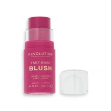 Revolution - Fast Base Blush Stick - Raspberry