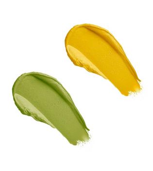 Revolution - Color Correcting Stick Duo Correct & Transform - Green and yellow