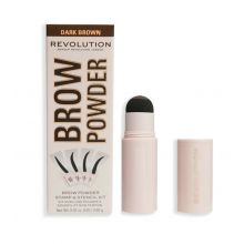 Revolution - Brow Powder Eyebrow Kit - Dark Brown