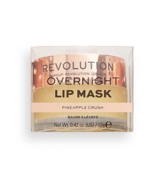 Revolution - Dream Kiss Night mask for lips - Pineapple Crush