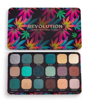 Revolution - *Good vibes* - Forever Flawless Eyeshadow Palette - Chilled