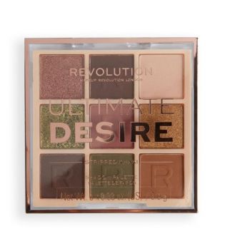 Revolution - Ultimate Desire Eyeshadow Palette - Stripped Khaki