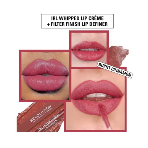 Buy Revolution Lip Liner IRL Filter Finish Lip Definer Burnt  