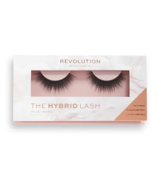 Revolution - False eyelashes 5D Cashmere Faux Mink - The Hybrid Lash