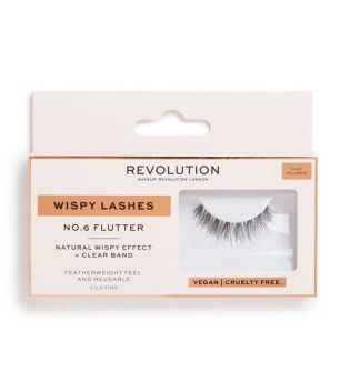 Revolution - Wispy Lashes False lashes - Nº.6 Flutter