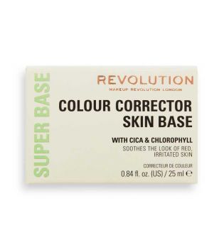 Revolution - Cream Color Primer Superbase Colour Correcting - Green