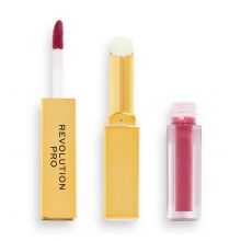 Revolution Pro - Liquid Lipstick + Balm Duo Supreme Stay 24HR - Thirst