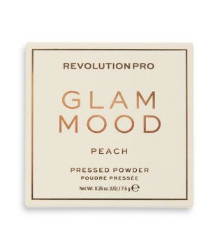 Revolution Pro - *Glam Mood* - Pressed Powder - Peach