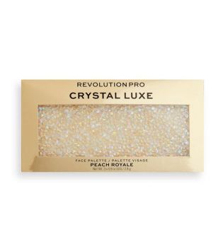 Revolution Pro - Crystal Luxe Face Palette - Peach Royale