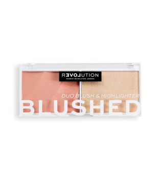 Revolution Relove - Colour Play Blushed Blush and highlighter duo - Sweet