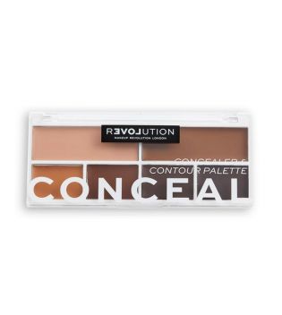 Revolution Relove - Concealer Palette Conceal Me - Dark