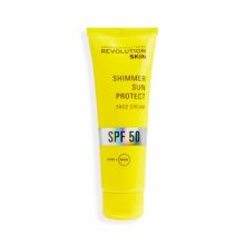 Revolution Skincare - Shimmer Facial Sunscreen SPF50