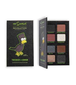 Revolution - *The Simpsons* - Mini Eyeshadow Palette - Raven Bart